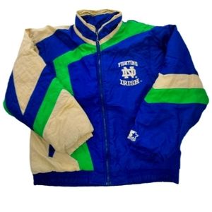 True Vintage 90s Starter Jacket ND Fighting Irish